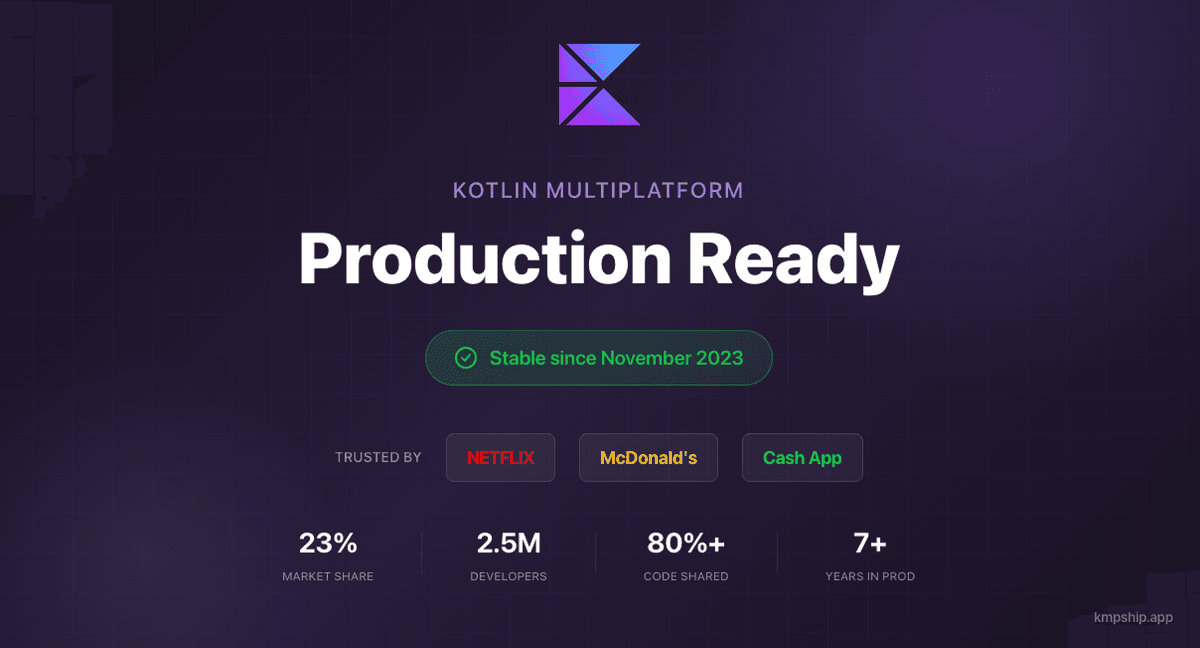 Is Kotlin Multiplatform production ready in 2026?